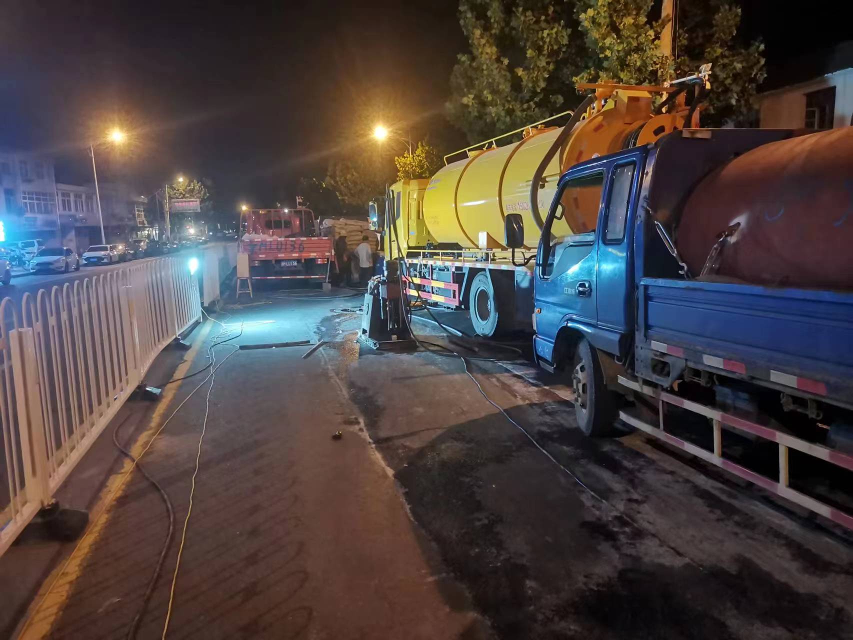 龙马潭路面压密注浆